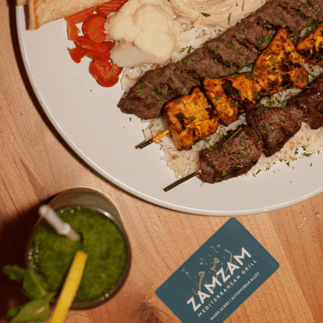 ZamZam Mediterranean Grill & Hookah logo