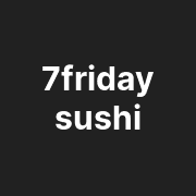 7Friday Sushi logo