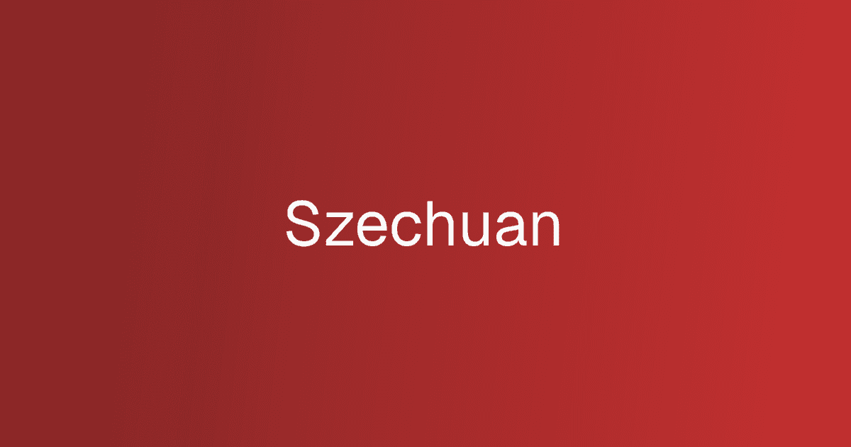 Szechuan logo