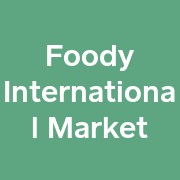 Foody International Market & Mediterranean Restaurant logo